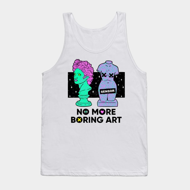 No More Boring Art Tank Top by bougaa.boug.9